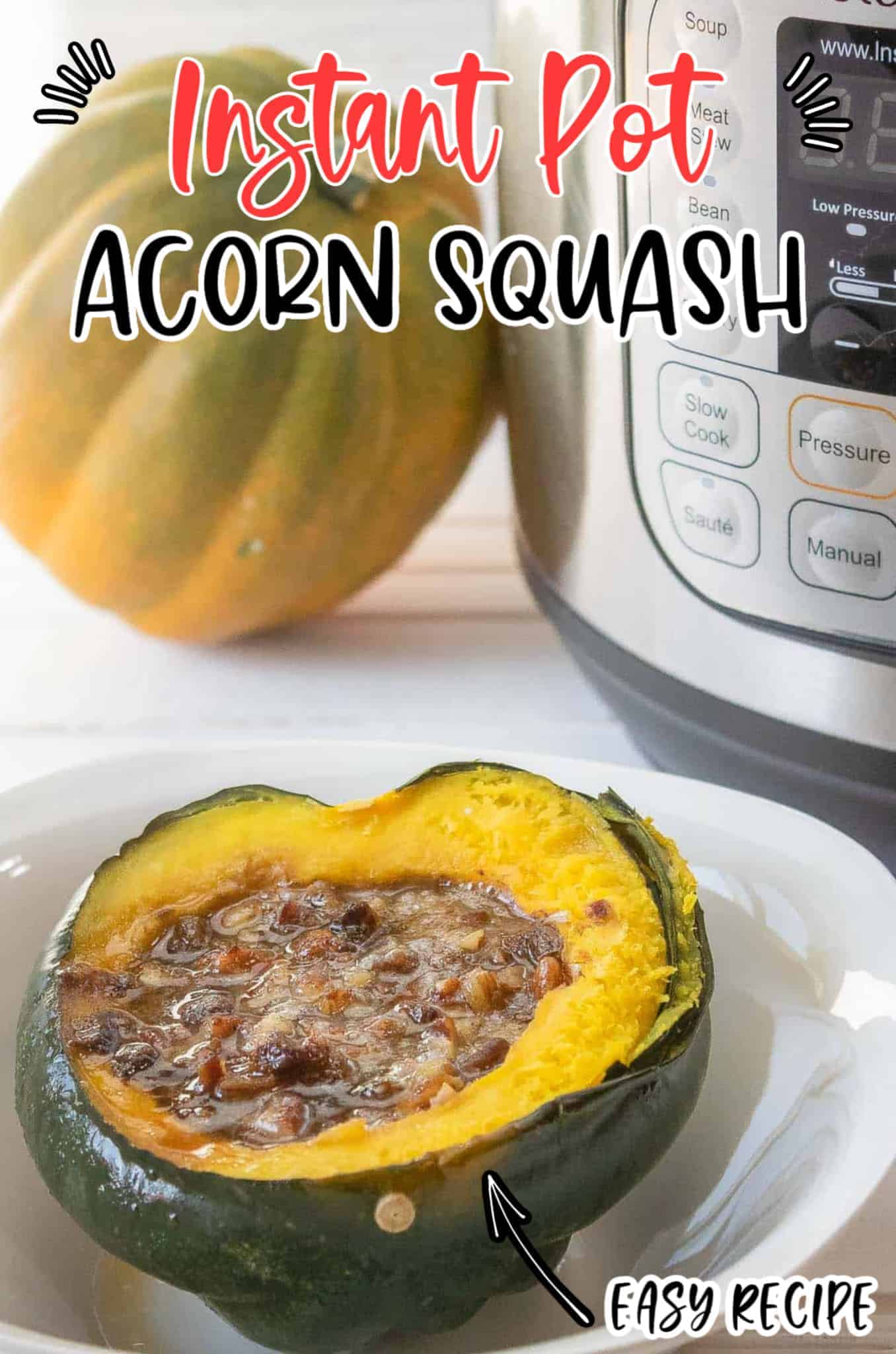 Acorn Squash Instant Pot Recipe · The Inspiration Edit