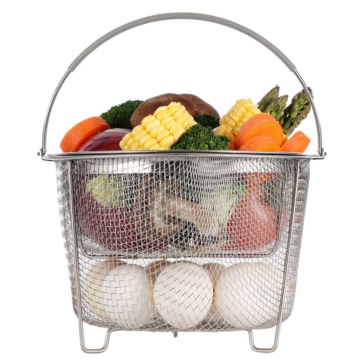 Aozita Steamer Basket for Instant Pot Accessories 6 qt or 8 quart