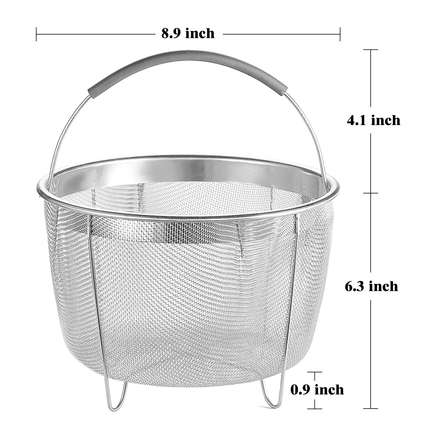 Aozita Steamer Basket for Instant Pot Accessories 8 Qt