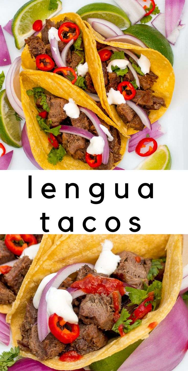 Beef Tongue  Lengua Tacos  Instant Pot &  Stovetop
