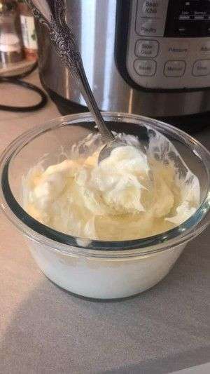 Clotted Cream made in the Instant Pot in 2020