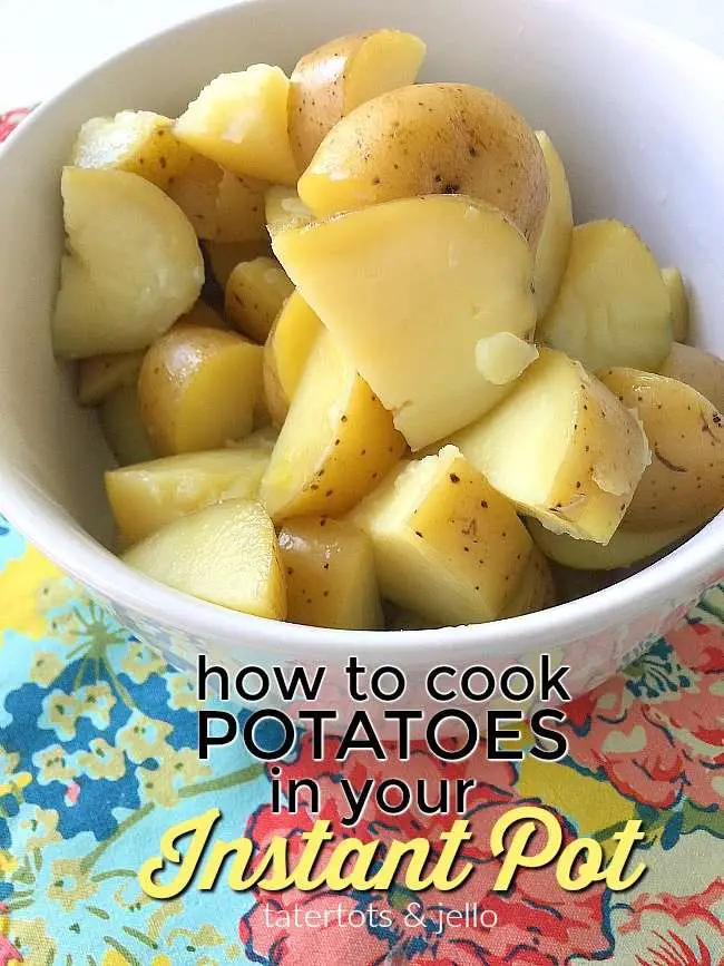 Cook Potatoes Instant Pot Pressure Cooker