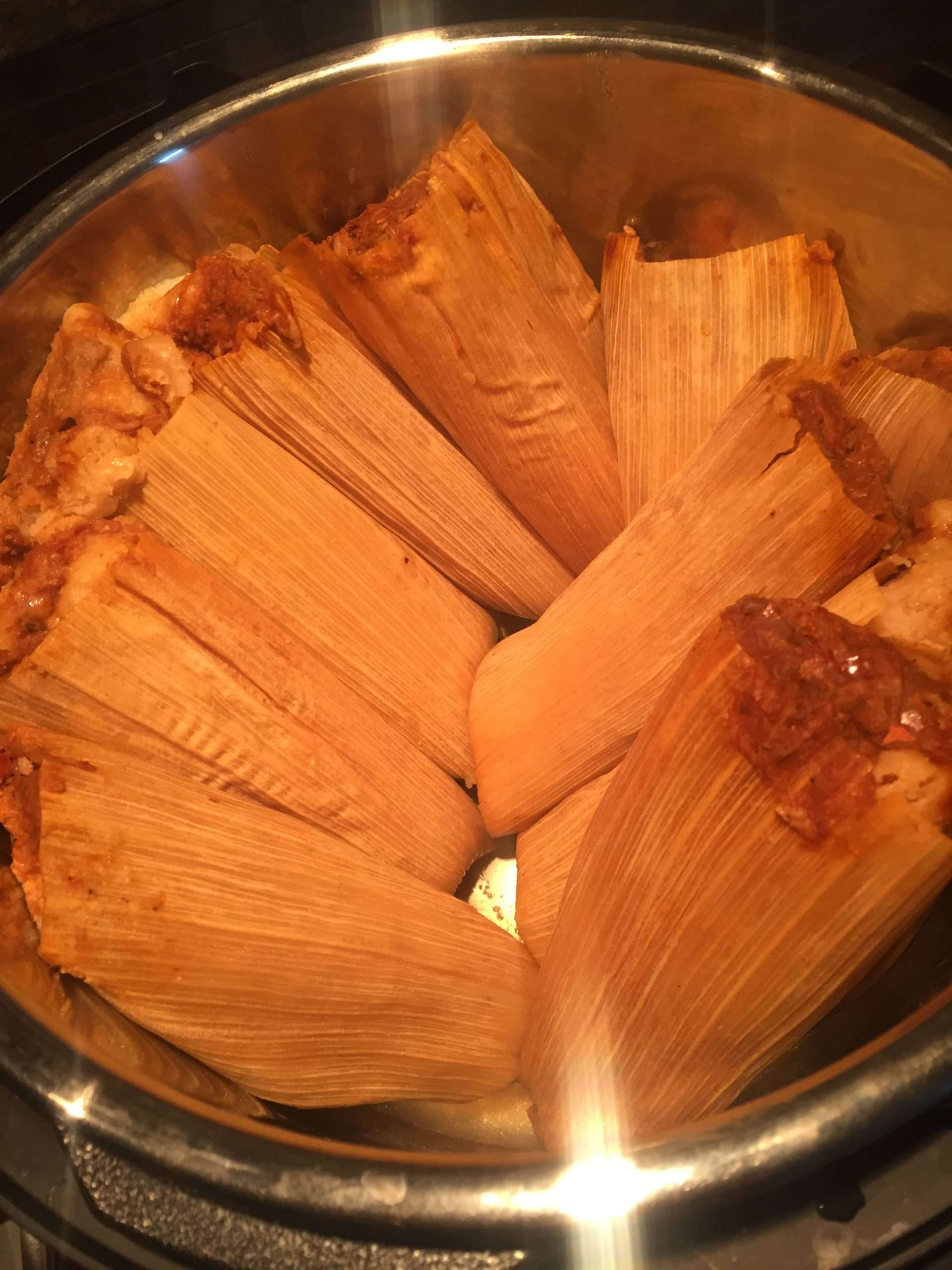 Cooking frozen Costco tamales in the Instant Pot. Put rack ...