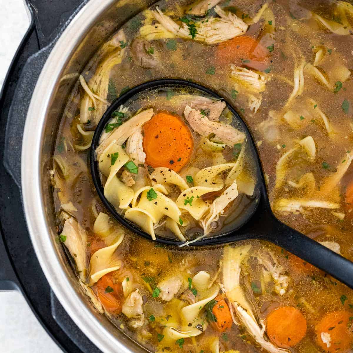 Easy Instant Pot Chicken Noodle Soup