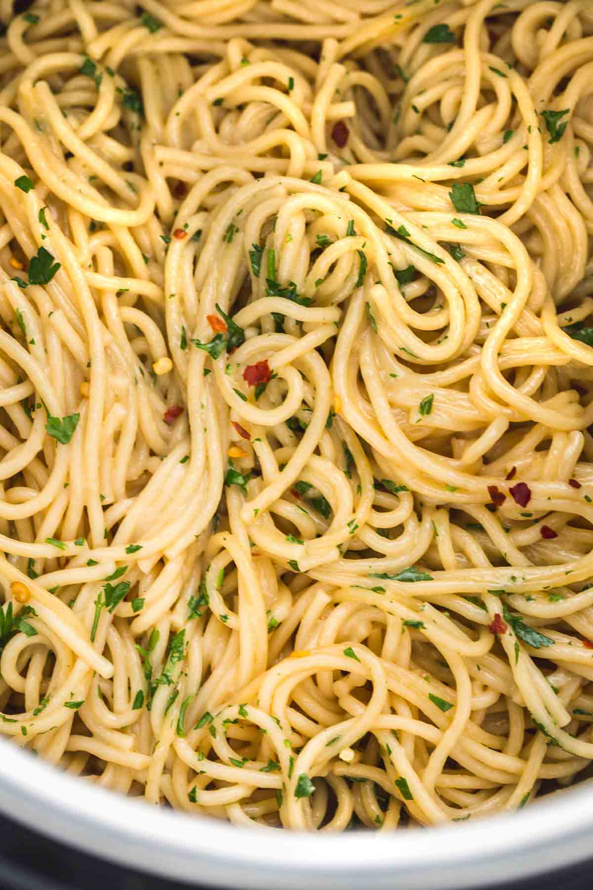Easy Instant Pot Garlic Parmesan Noodles