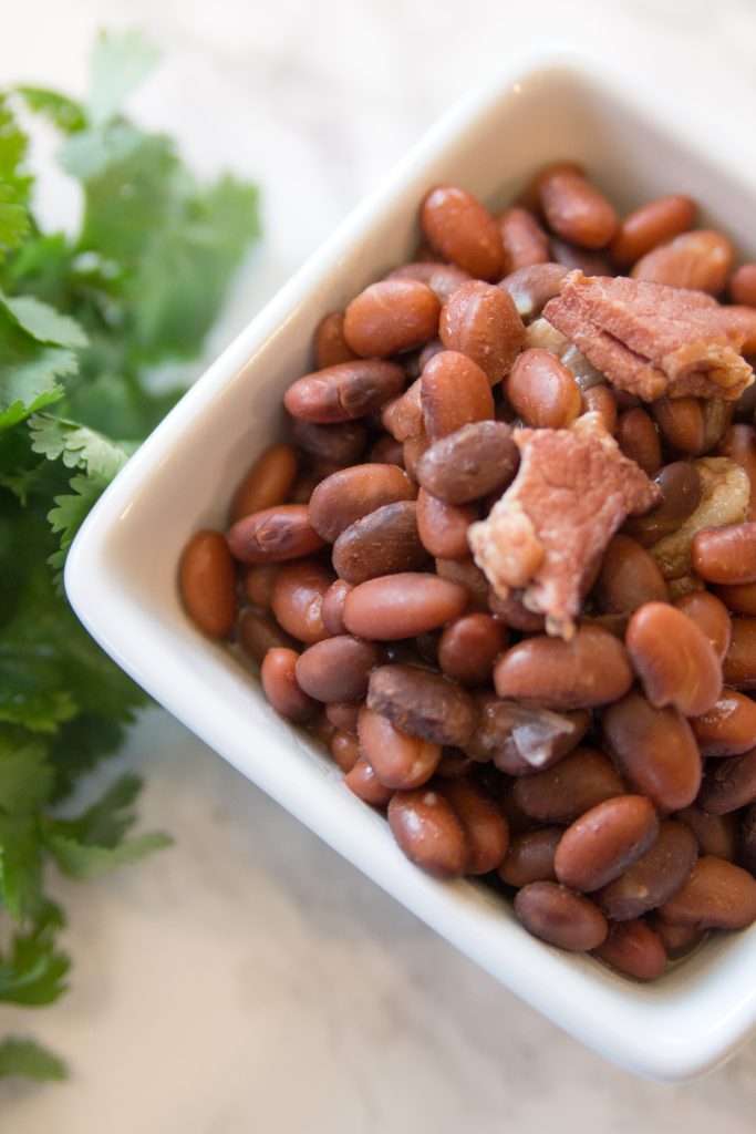 Easy Instant Pot Pinto Beans with Bacon