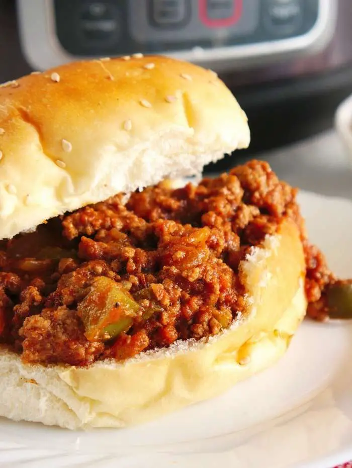 Easy Instant Pot Sloppy Joes · The Typical Mom