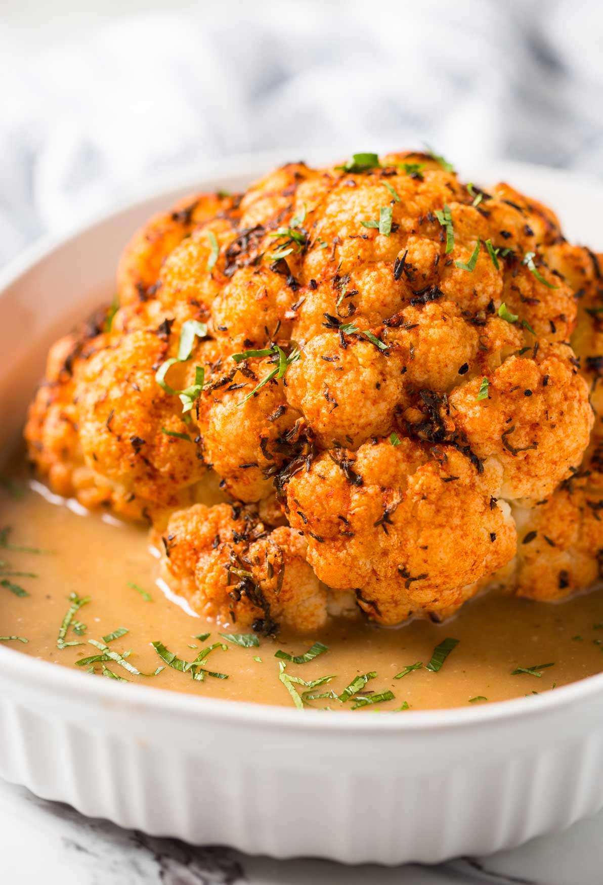 Healthy Instant Pot Cauliflower With Delicious Gravy