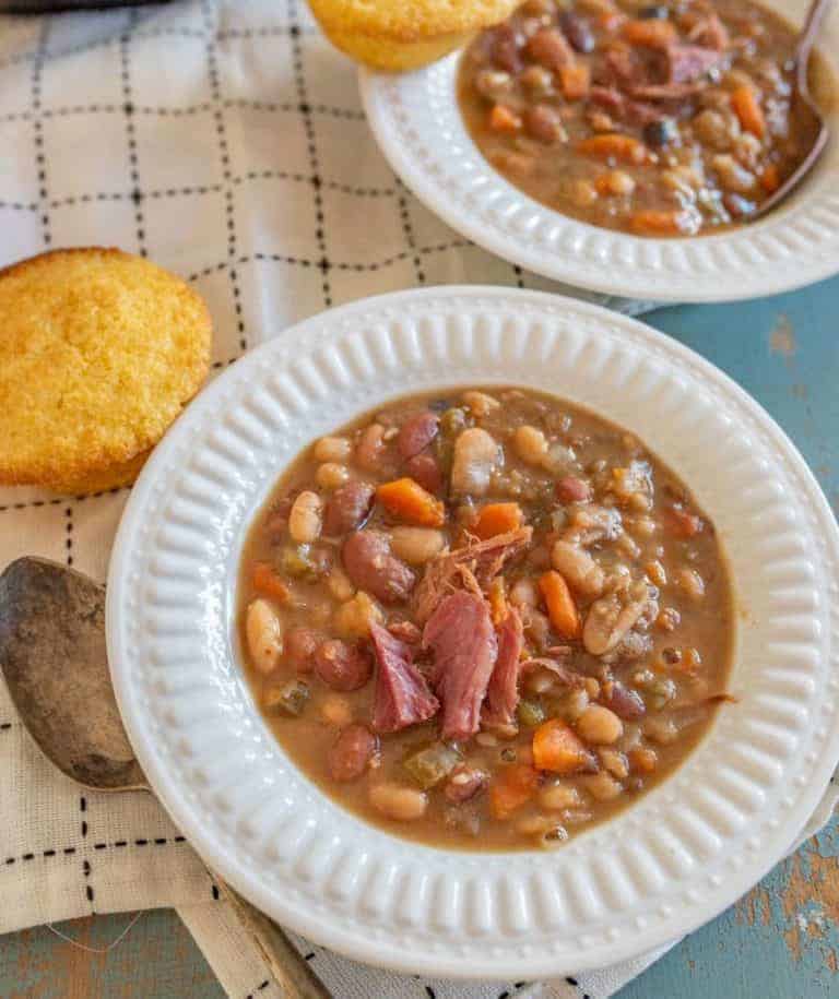 Hearty " 15 Bean Soup"  Recipe