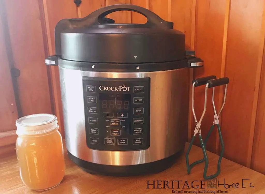 Home Canning with an Instant Pot?  Heritage Home Ec