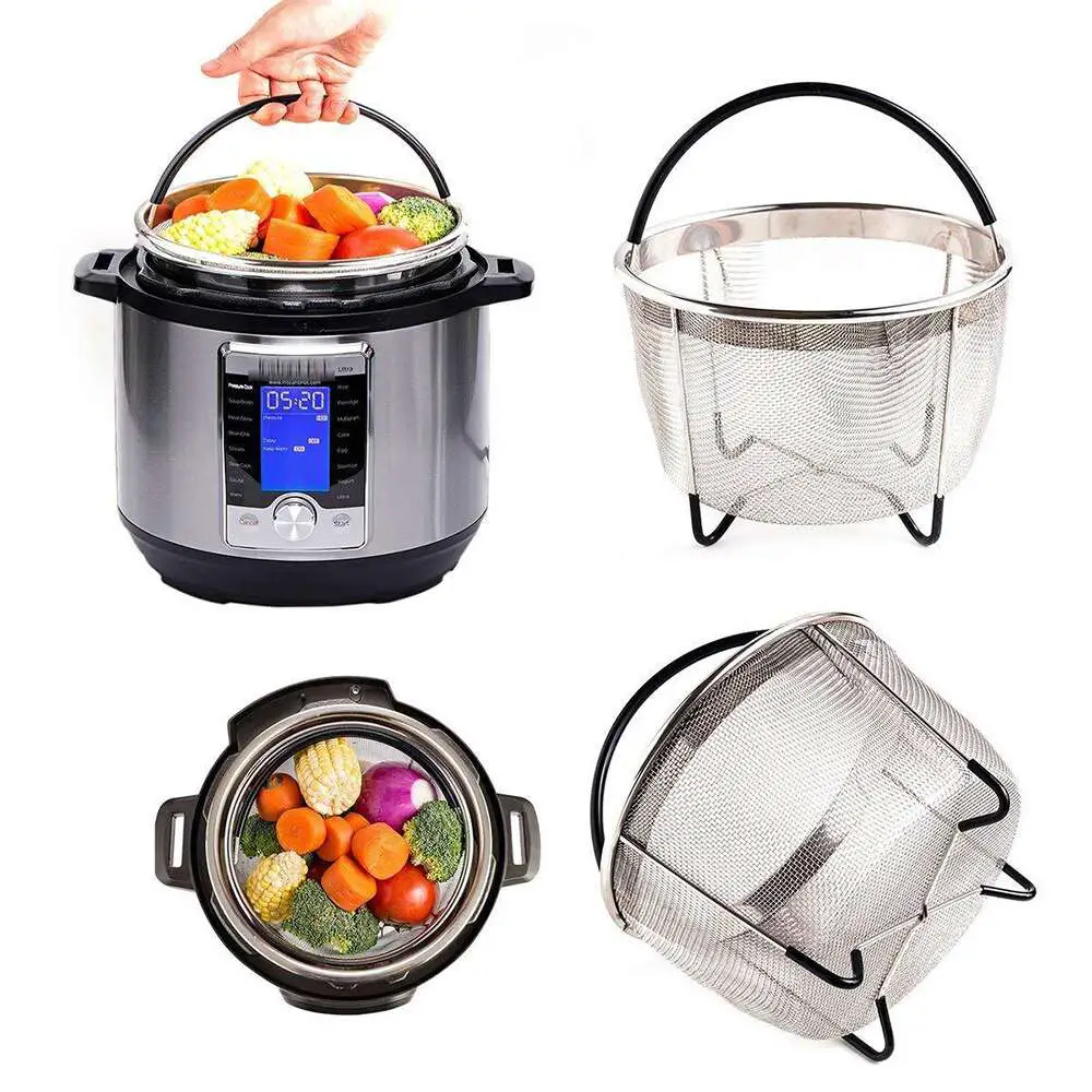 Hot Basket for Instant Pot Accessories 6 Qt Stainless Steel Steam ...