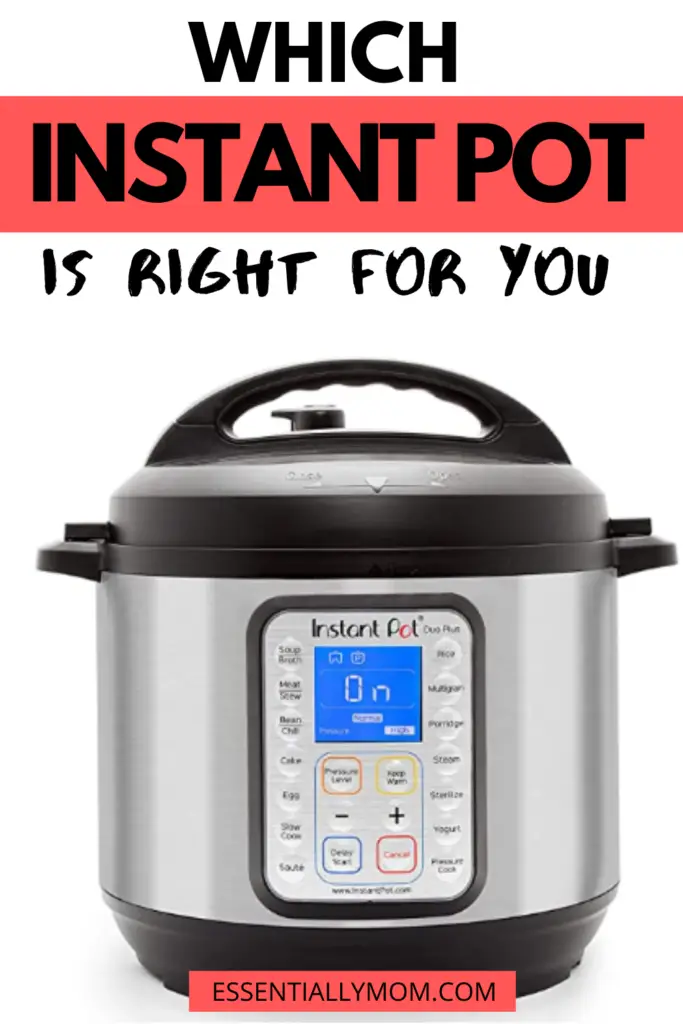 How to Choose the Right Instant Pot