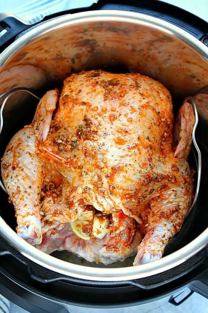 How to cook whole chicken in the Instant Pot.