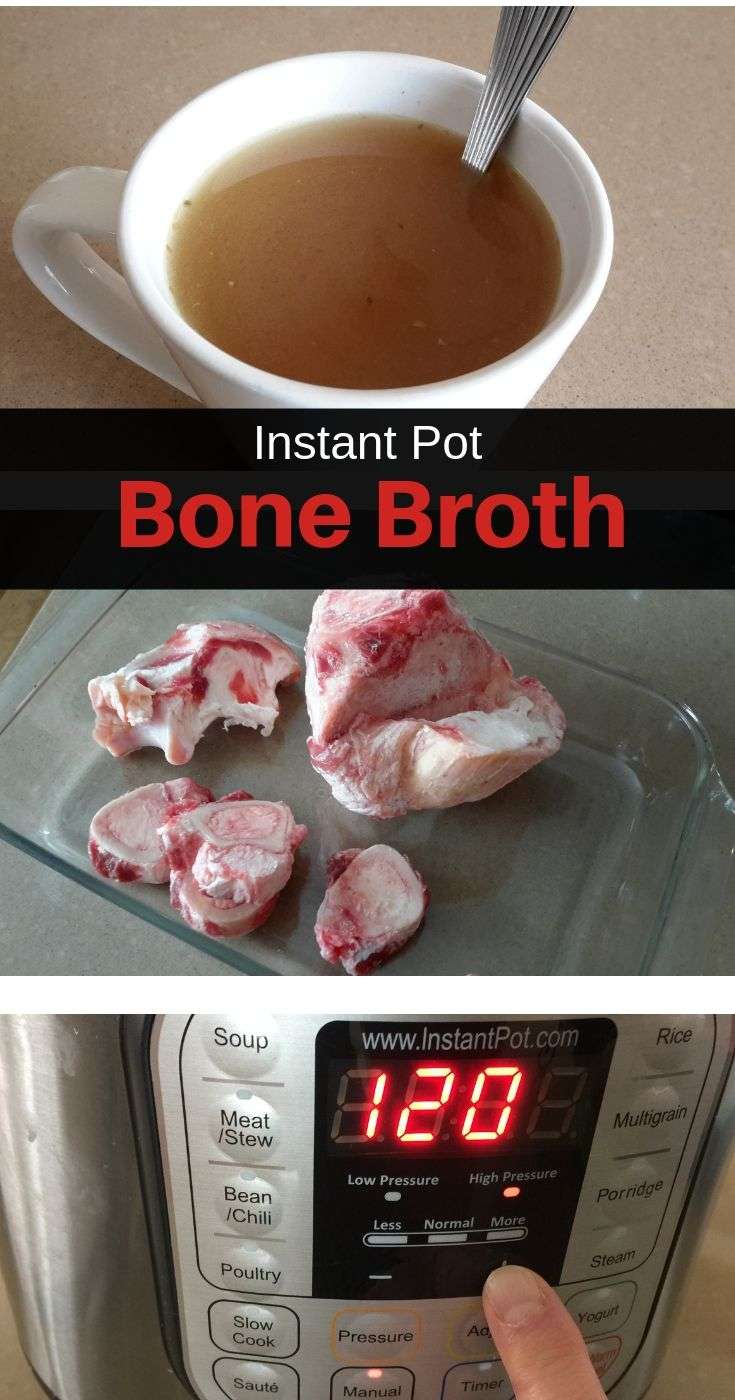 How to Make Healing Bone Broth in the Instant Pot