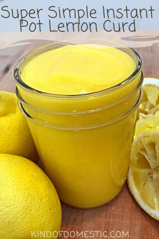 How to make Lemon Curd in the Instant Pot