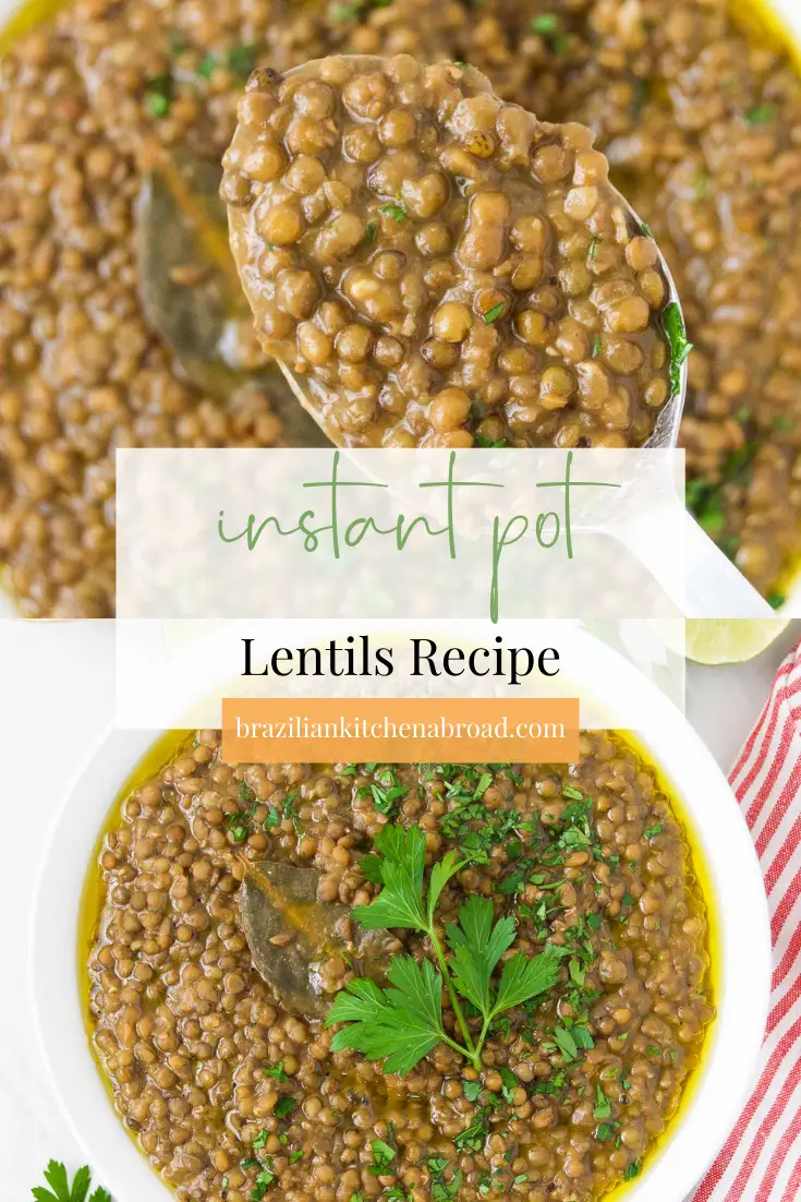 How to make the Best Instant Pot Lentils (Green Lentils ...