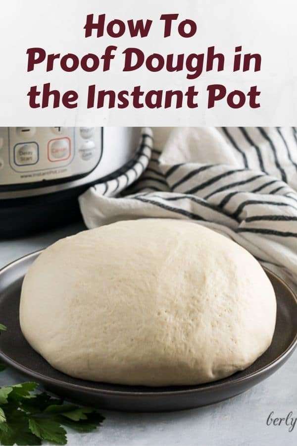 How To Proof Dough In The Instant Pot