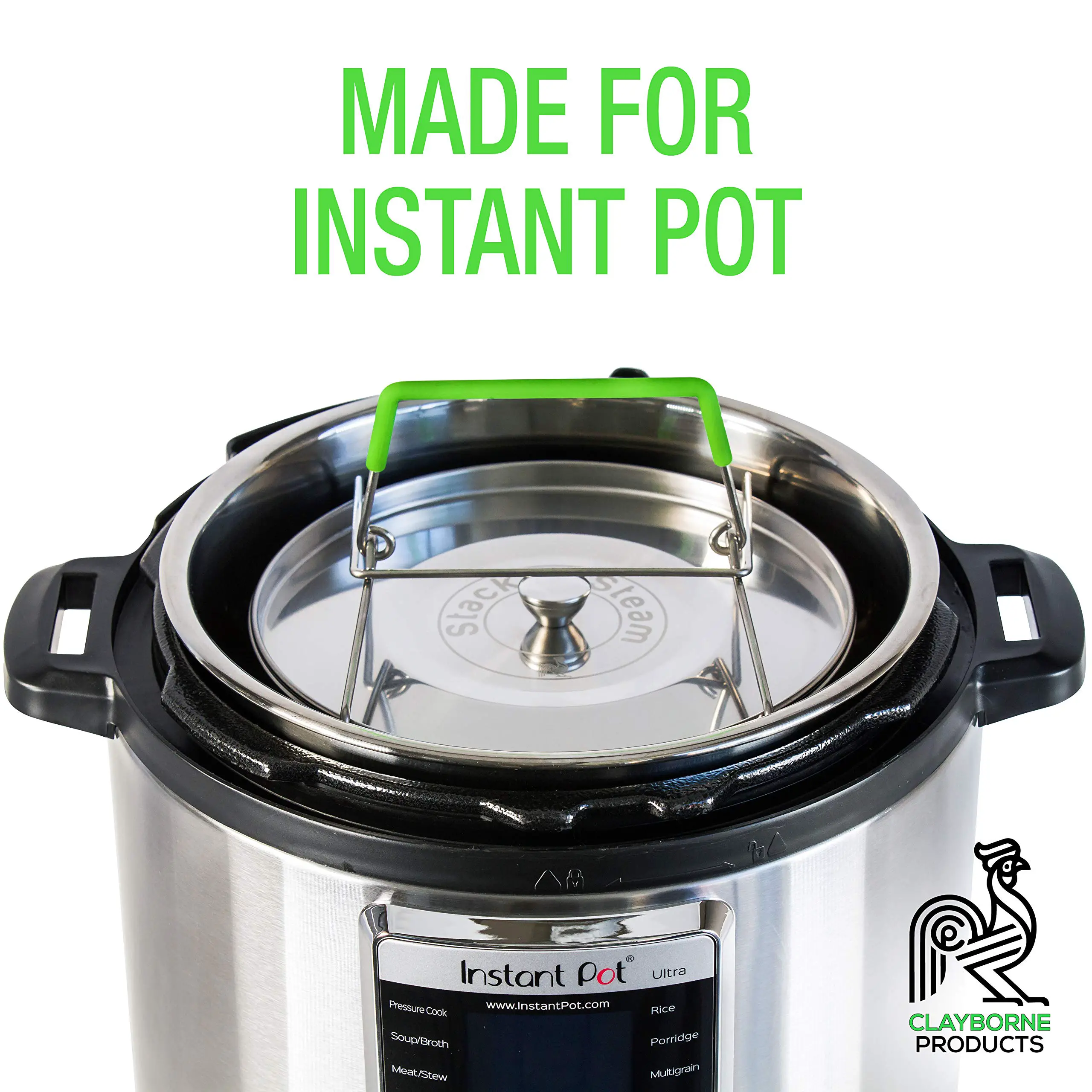 Instant Pot Accessories 6 qt 8qt Stainless Steel Steamer Stackable ...