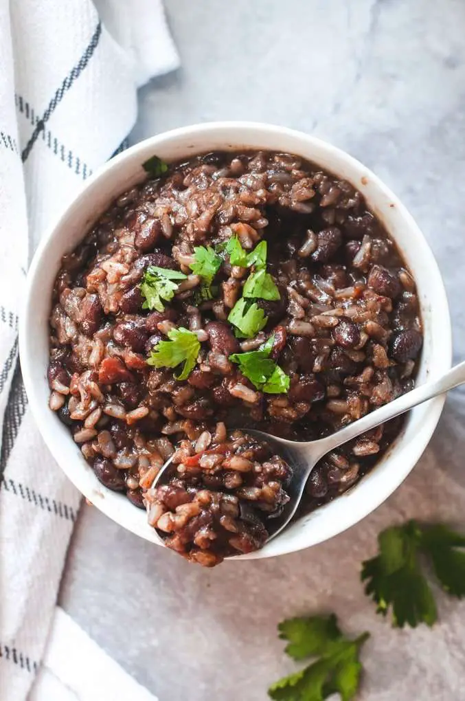 Instant Pot Black Beans and Rice