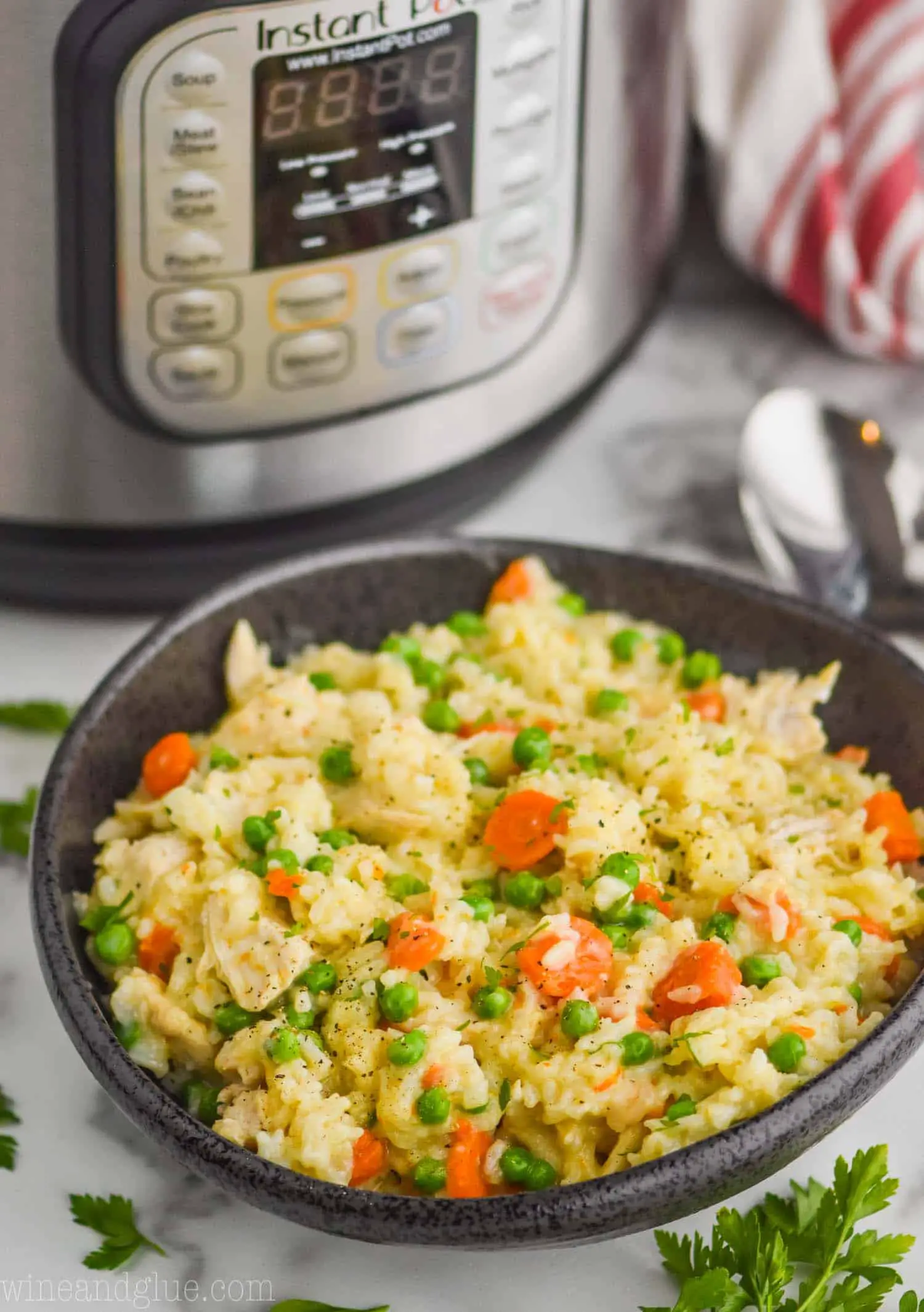 Instant Pot Chicken and Rice Casserole (from scratch with ...