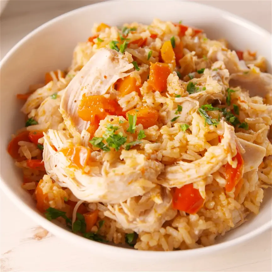 Instant Pot Chicken &  Rice Is A One