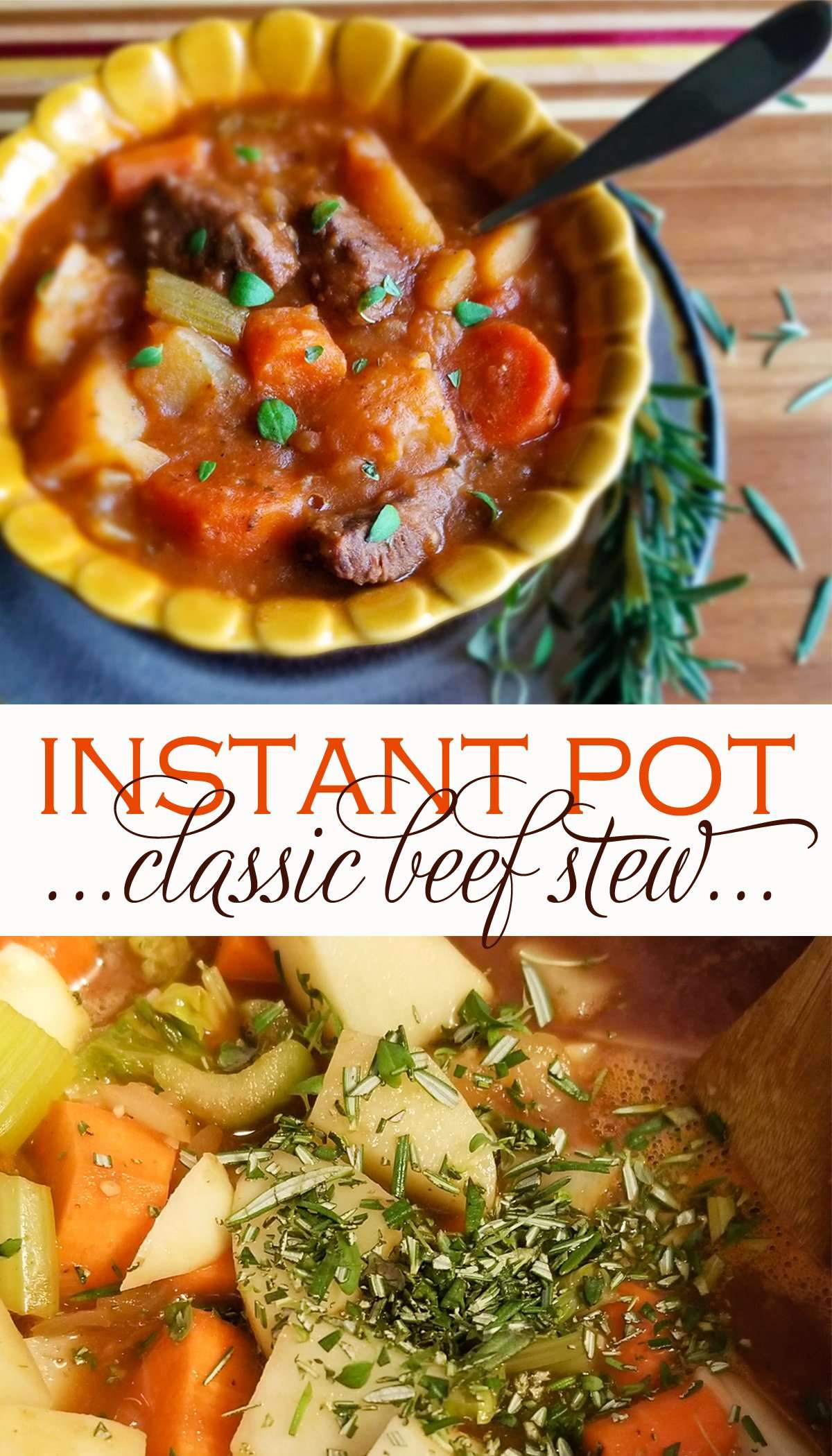 Instant Pot Classic Beef Stew
