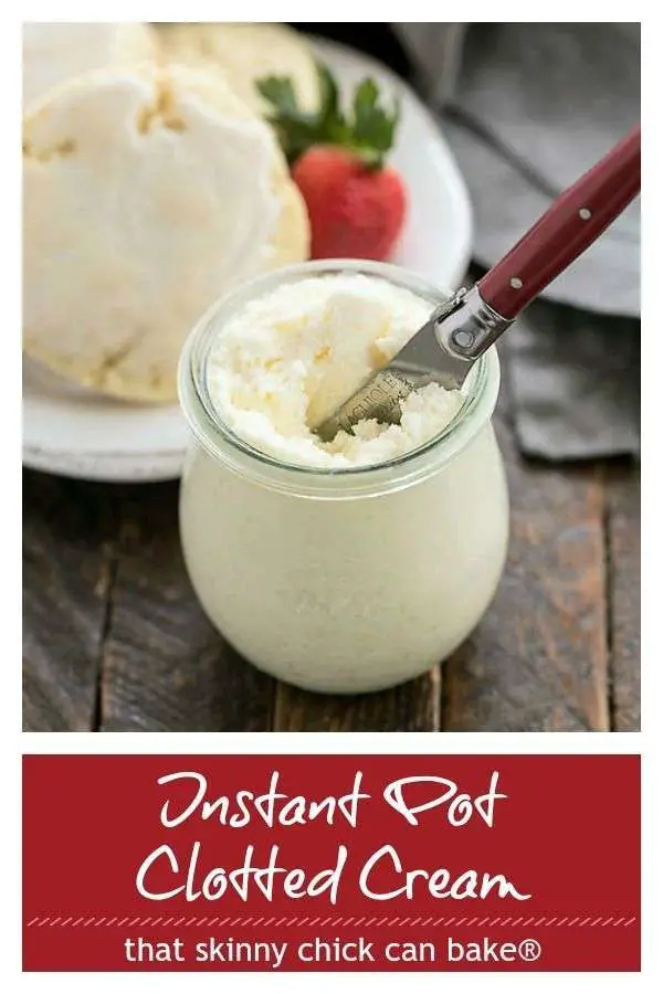 Instant Pot Clotted Cream  Fresh clotted cream that ...
