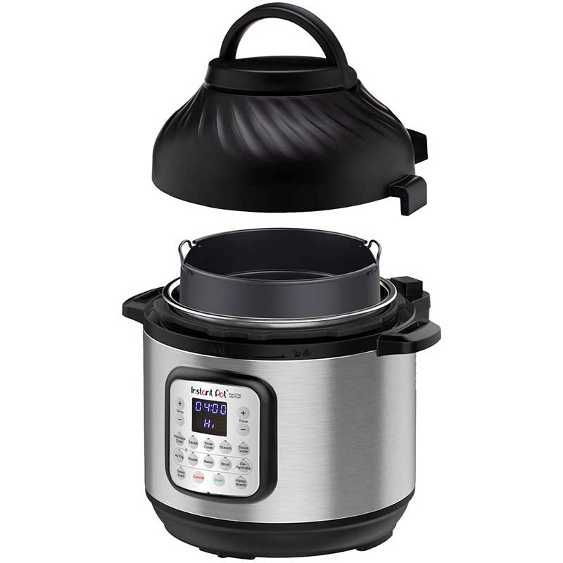 Instant Pot Duo Crisp Pressure Cooker 11 in 1 with Air Fryer, 8 Qt ...