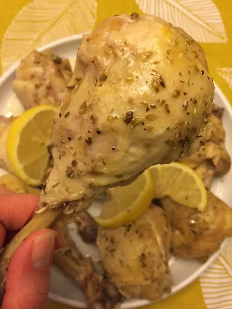 Instant Pot Frozen Chicken Legs With Lemon And Garlic ...