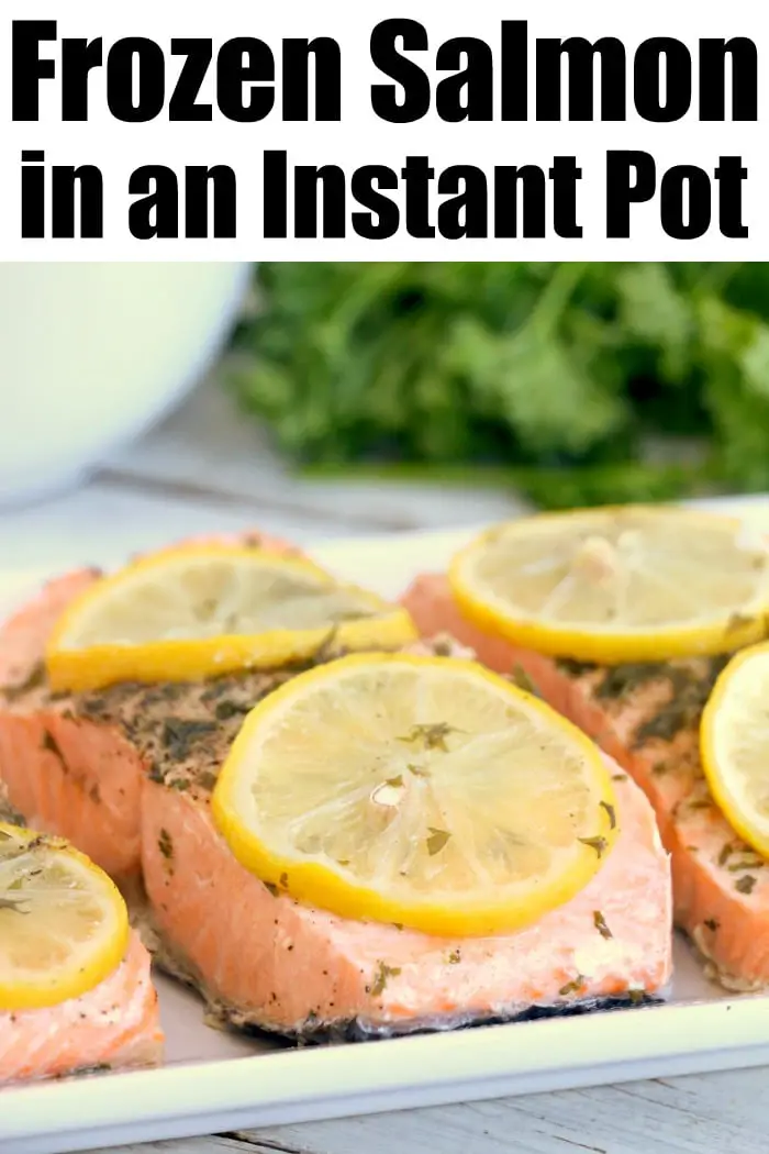Instant Pot Frozen Salmon