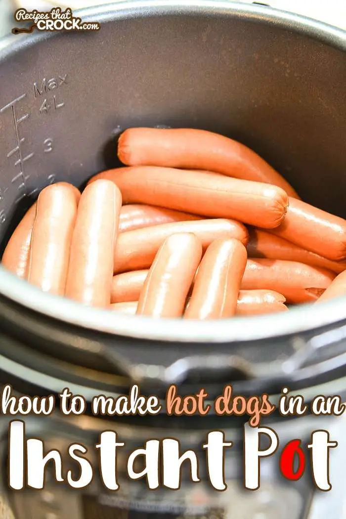 Instant Pot Hot Dogs In Bulk