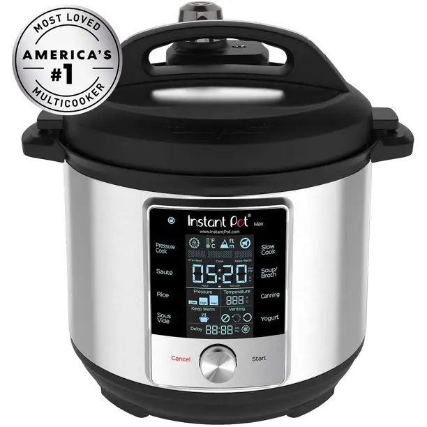 Instant Pot Max Pressure Cooker 9 in 1, Best for Canning with 15PSI and ...