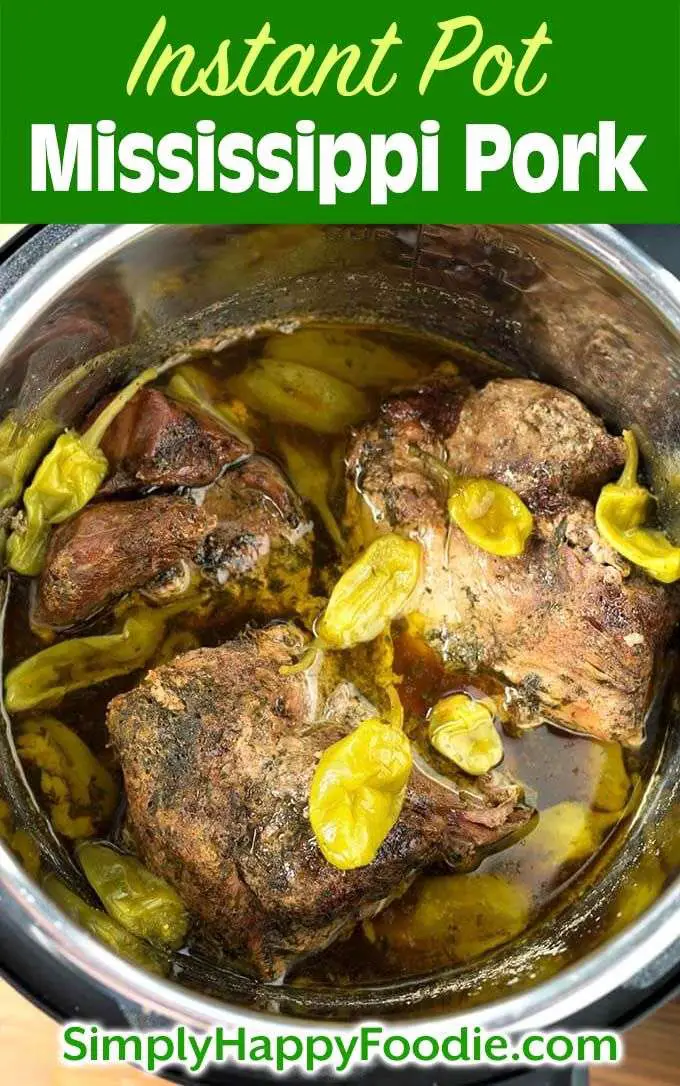 Instant Pot Mississippi Pork is amazingly flavorful! This ...