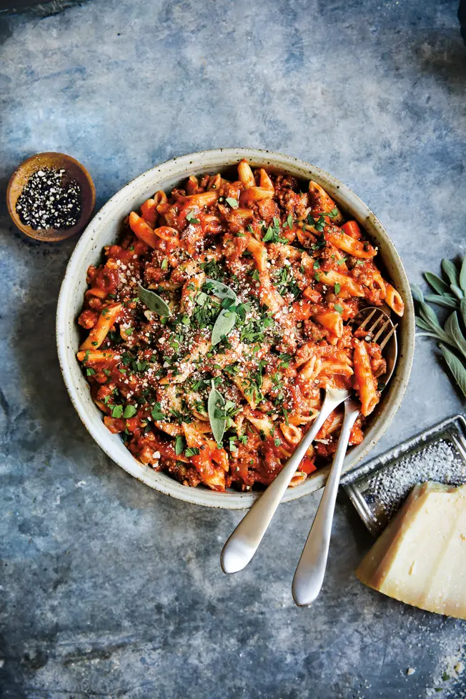 Instant Pot Pasta with Bolognese Recipe
