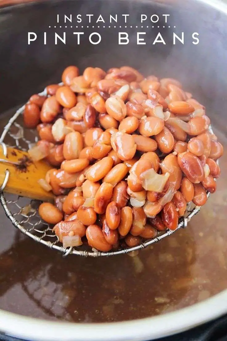 Instant Pot Pinto Beans + Easy Refried Beans
