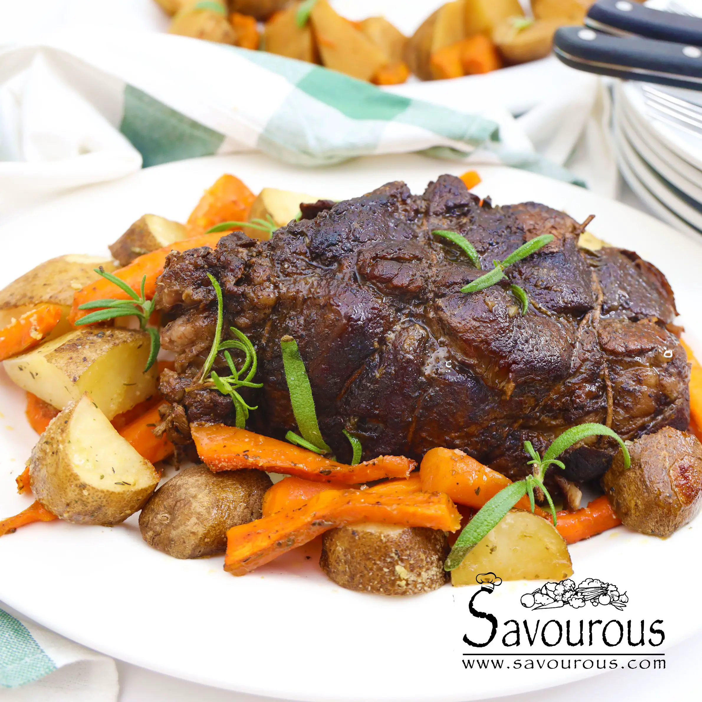 Instant Pot Pot Roast with Potato and Carrot (flavorful and tender ...