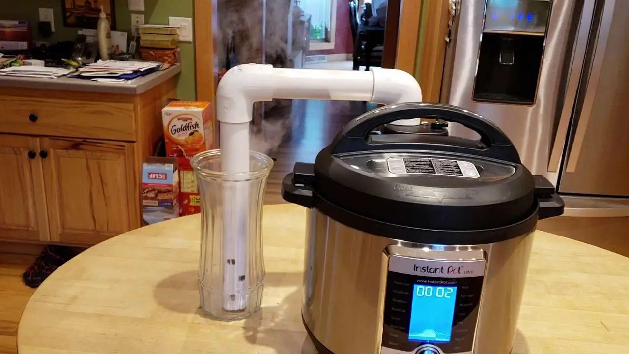 Instant Pot quick release containment system