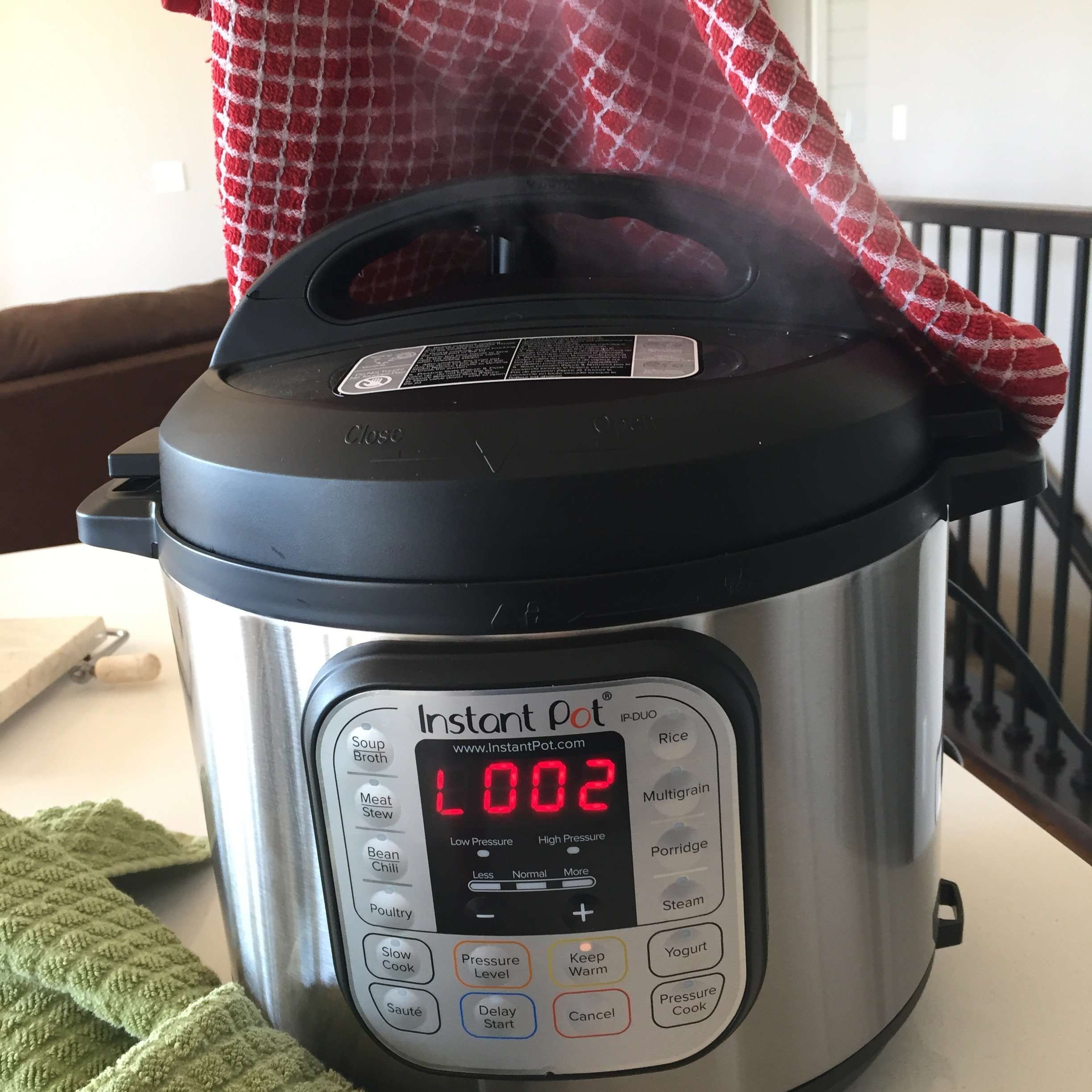 instant pot quick release