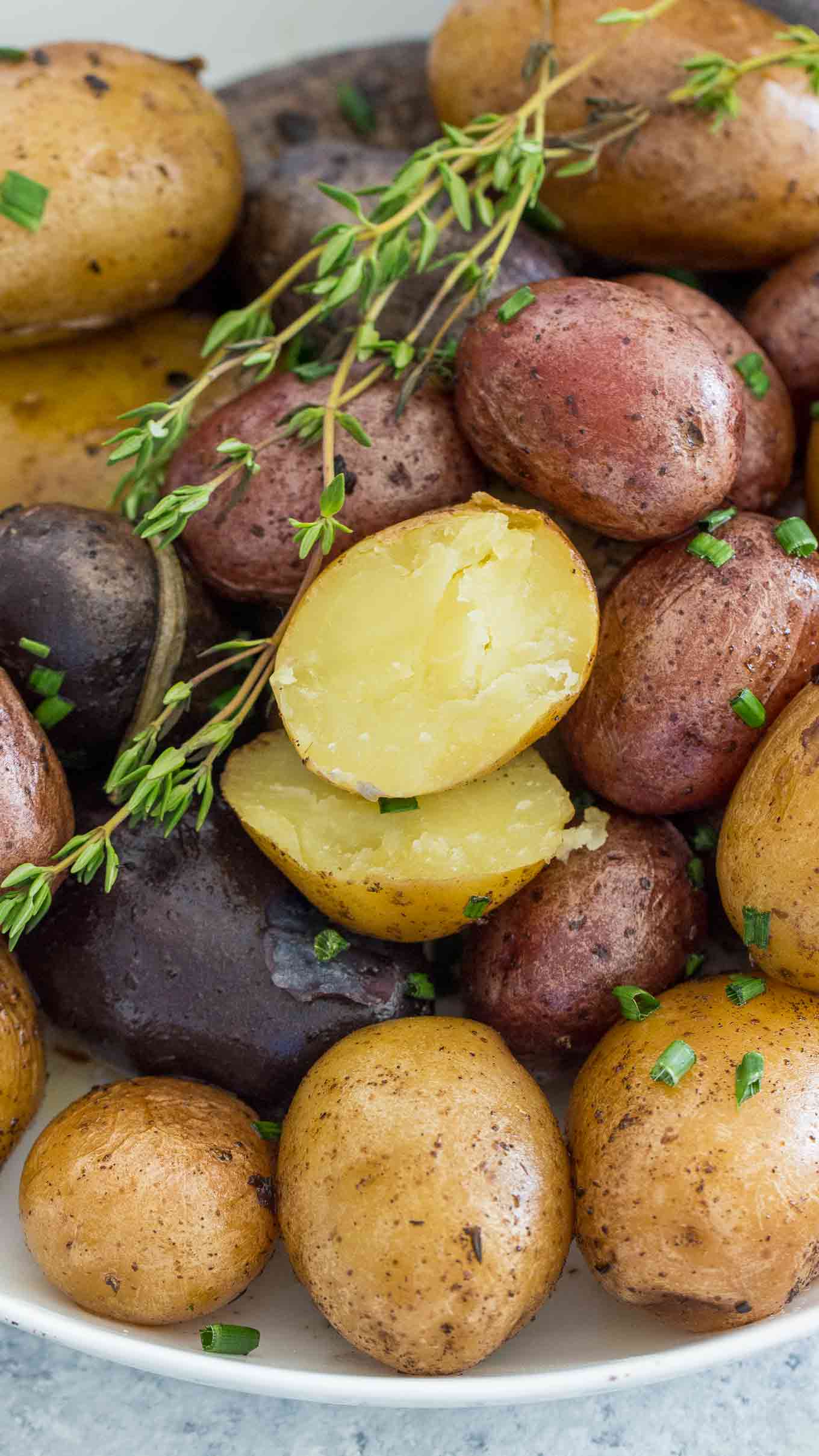 Instant Pot Roasted Potatoes [VIDEO]