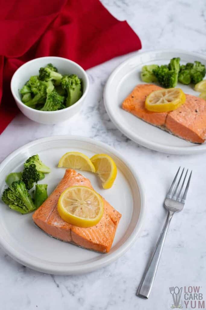 Instant Pot Salmon with Frozen Fillets or Fresh