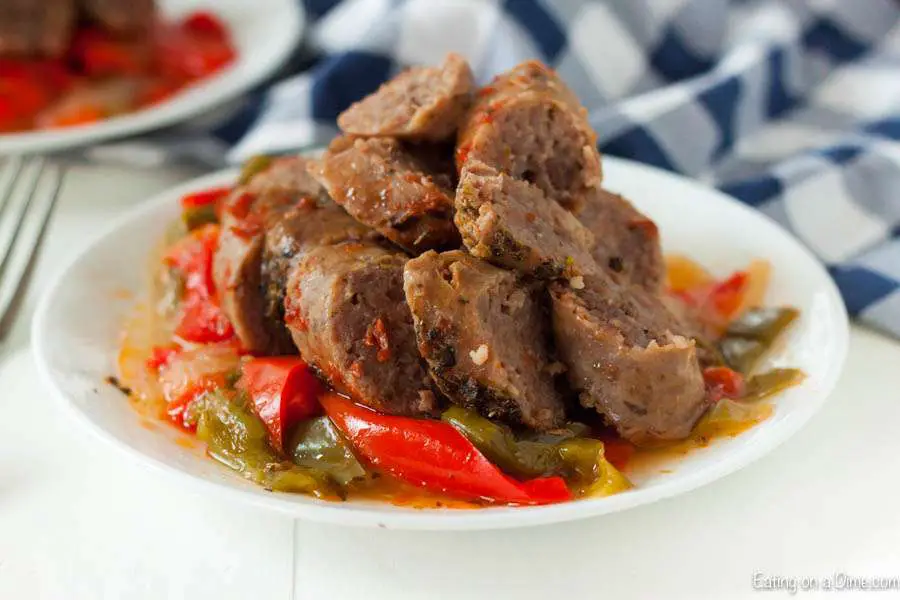 Instant Pot Sausage and Peppers Recipe (Keto &  Low Card ...