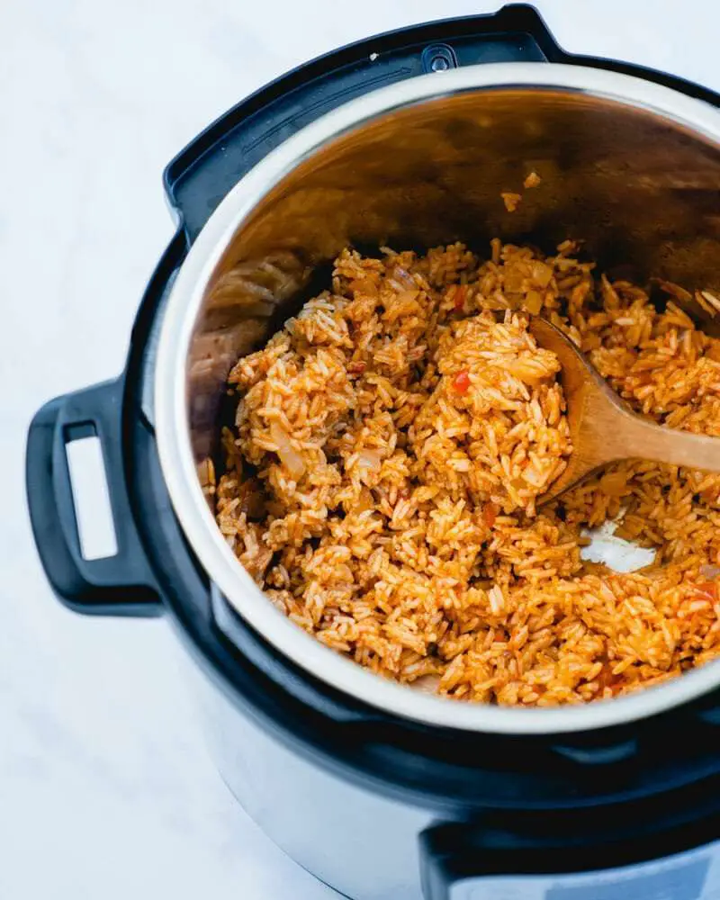 Instant Pot Spanish Rice (aka Mexican Rice)  A Couple Cooks