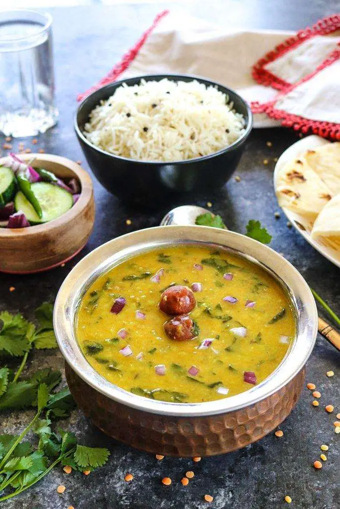 Instant Pot Spinach Dal, How to make Spinach Dal in ...