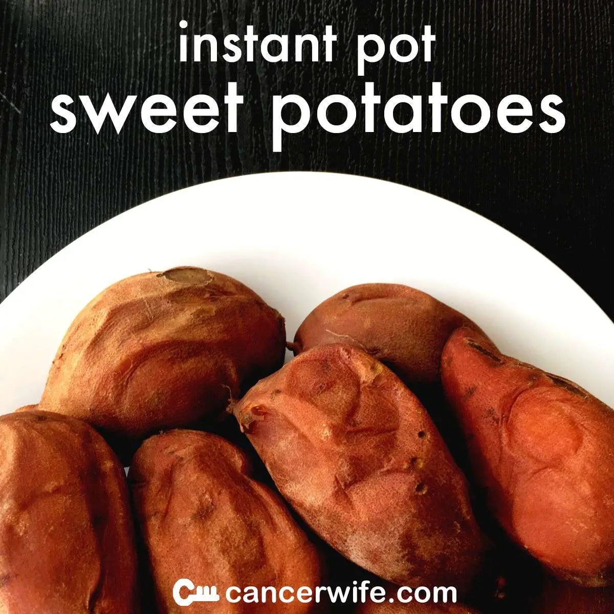 Instant Pot sweet potatoes for a healthy snack, baby food ...
