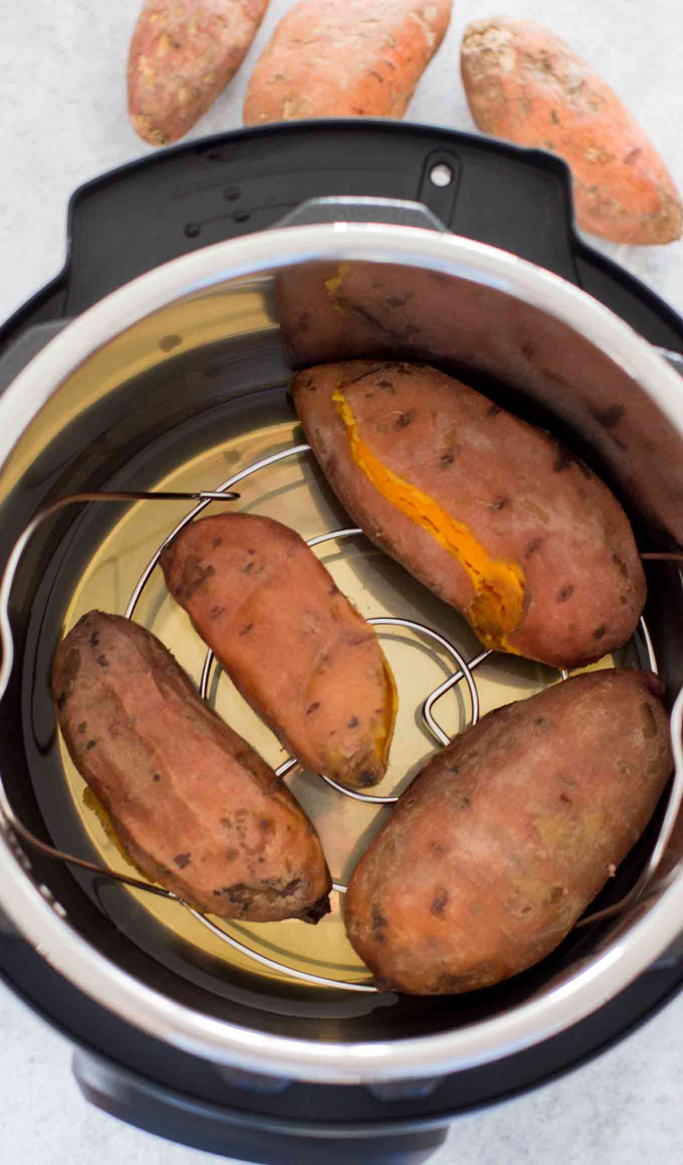 Instant Pot Sweet Potatoes. Pressure Cooker Recipe [VIDEO ...