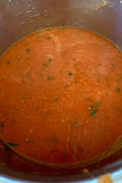 Instant Pot Tomato Sauce Recipe