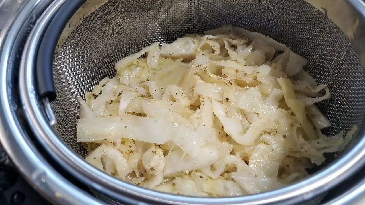 Instant Pot Ultra Mini Steamed Cabbage 3qt Pressure Cooker ...