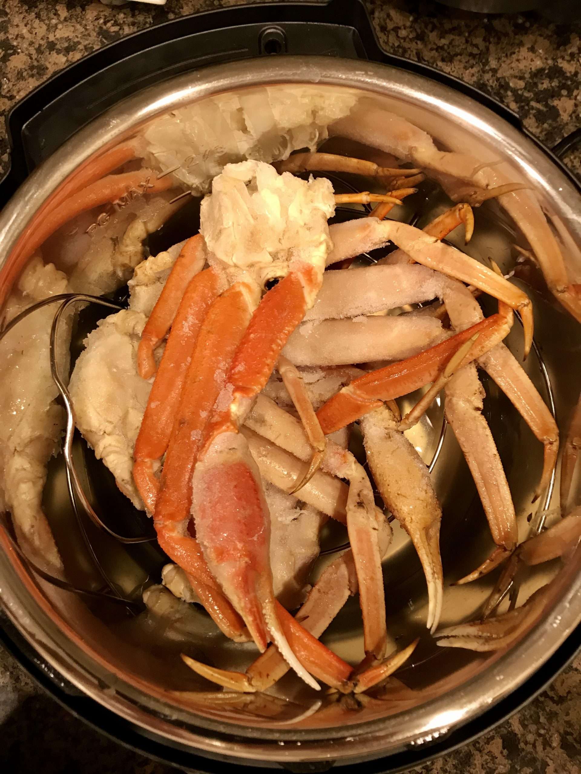 Instant PotÂ® Simple Steamed Crab Legs Recipe