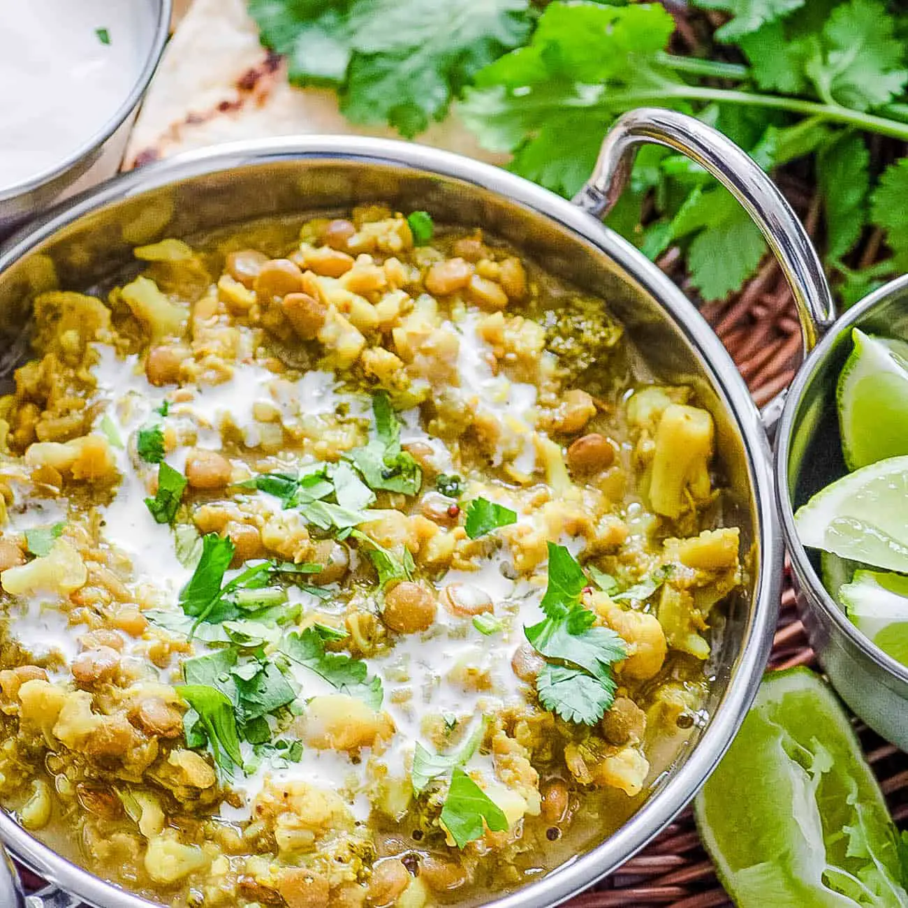 Lentil Cauliflower Curry: Instant Pot Recipe (Vegan)
