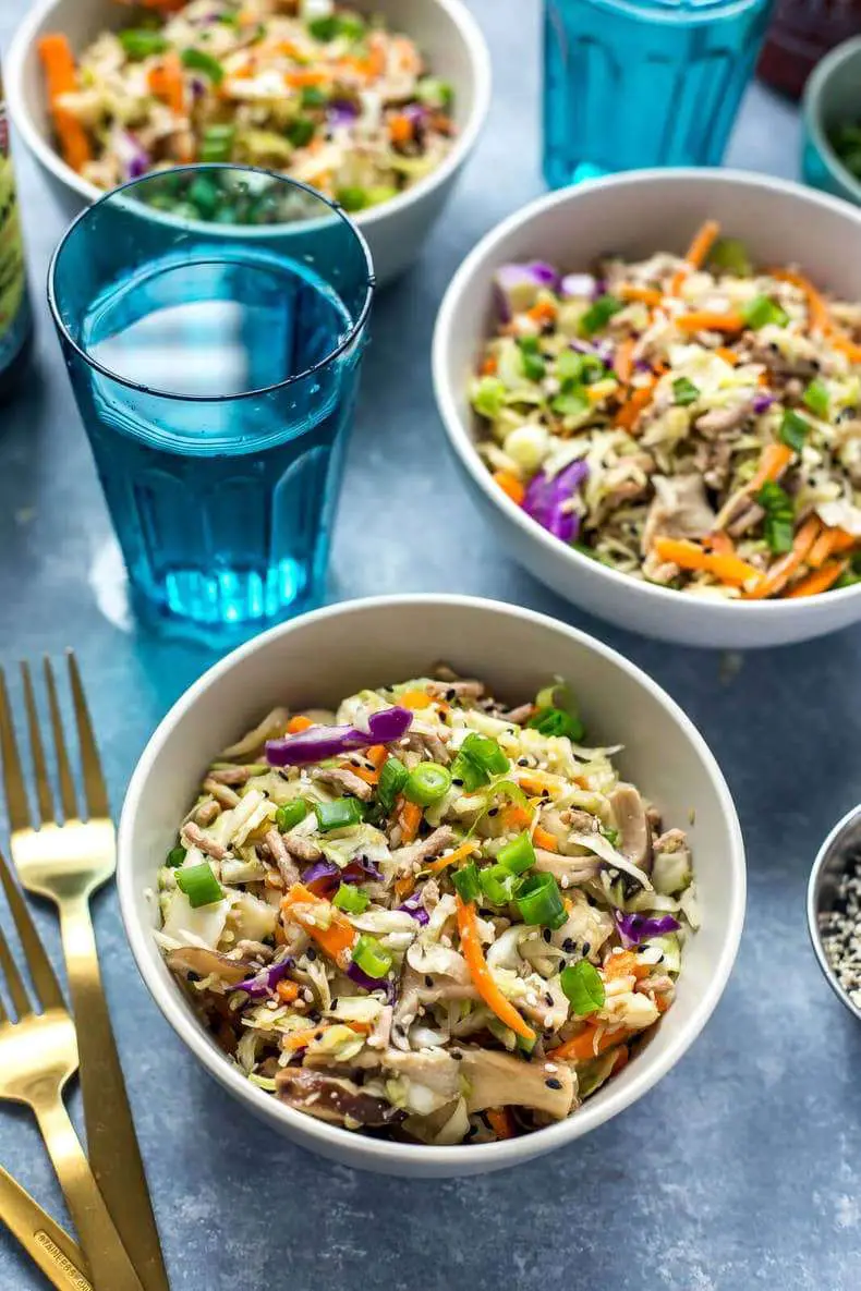 Low Carb Instant Pot Egg Roll in a Bowl